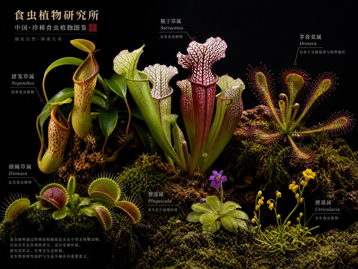 国产自拍【国产自拍植物视频】热带雨林珍稀食虫植物完整视频教程演示